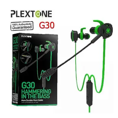 Plextone G30 PC Gaming Headset With Microphone Noise Cancelling...